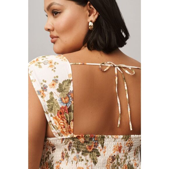 New By Anthropologie Sleeveless Square-Neck Maxi Dress Size S - Picture 7 of 12